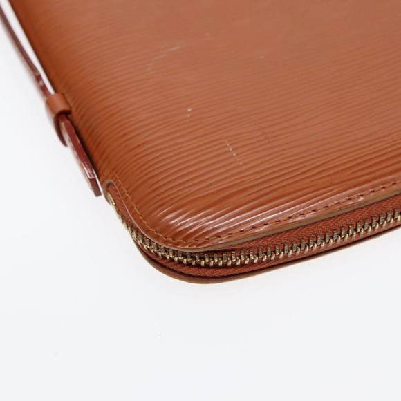 LOUIS VUITTON Epi Organizer Atoll Travel Case Zipangu Gold LV Auth 91027 - Picture 16 of 16